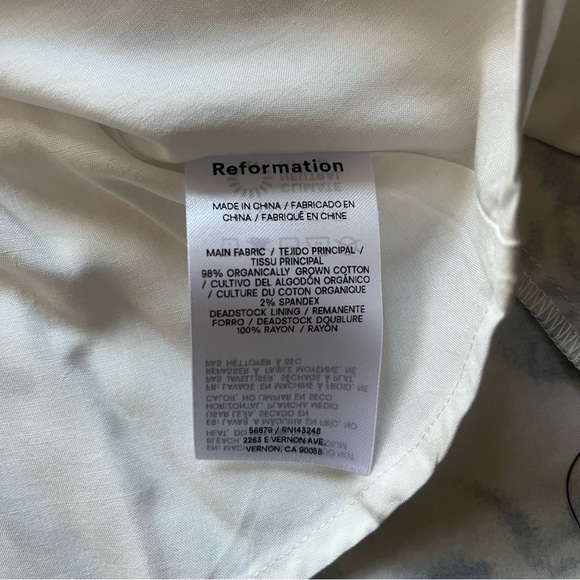 Reformation Lucy Skirt in Courtier - Picture 10 of 12